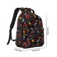 thumbnail image 2 of Yiaed Monster Truck Print School Backpack College Backpack Daypacks for Students High School Spacious and Durable Daypack for Work and Travel-One Size, 2 of 6