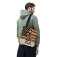 thumbnail image 3 of Freedom Paws Patriotic Golden Retriever Vintage Memorial Day All Over Print 3D Canvas Tote Bag Goldens Dog Lover Gifts Idea Reusable Handbag - 12006, 3 of 5