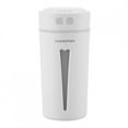 thumbnail image 3 of Air Humidifier DC 5V USB Cup Shaped Portable with Colorful LED Night Light Adjustable for Office Car Home Room (White), 3 of 8