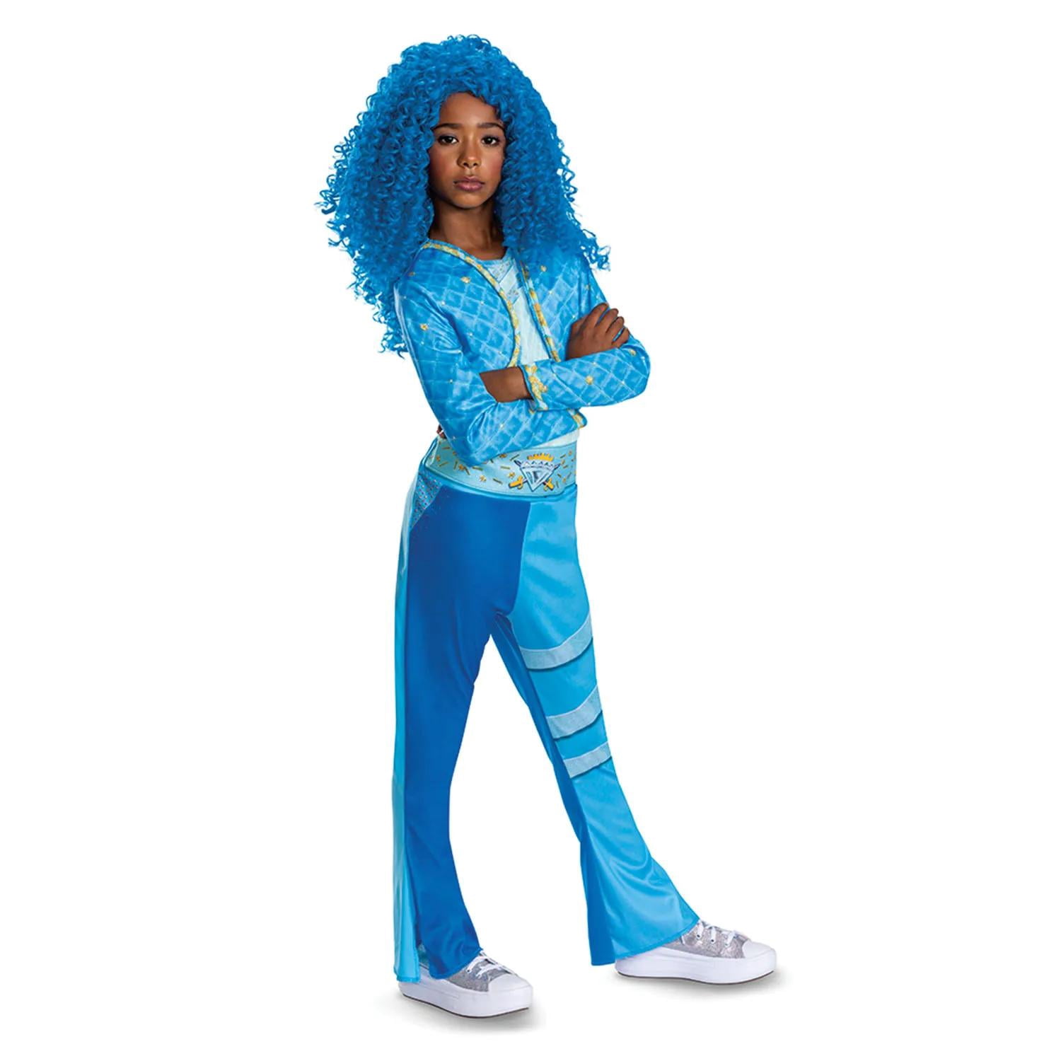 Disney Descendants Mal コスチュームセット Disguise Girl's Disney Descendants Mal Classic Halloween Dress