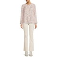 thumbnail image 5 of Time and Tru Women's Puff Sleeve Top, Sizes XS-XXXL, 5 of 5