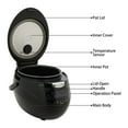 thumbnail image 4 of 6L 900W Commercial Pearl Cooker Boba Pearl Machine Aluminum Pearl Making Pot for Milk Tea 110V, 4 of 15