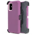 thumbnail image 1 of for Samsung Galaxy S20 Ultra G988 Case Phone Case Dual Layer Full-Body Rugged Clear Back Case Drop Resistant Shockproof Case with Built In Screen Protector (Purple), 1 of 4