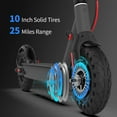thumbnail image 2 of Hiboy Electric Scooter, S2 Pro Electric Scooters for Adults , 500W Motor 10" Solid Tires 25 Miles Max Range 19 Mph Speed Foldable Kick E-Scooter Urban Commuter Adult Electric Scooter, 2 of 8