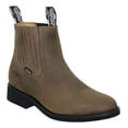 thumbnail image 2 of Bota Botín Establo De Piel Suela Goma Para Caballero Modelo 555 Tan Crazy, 2 of 5