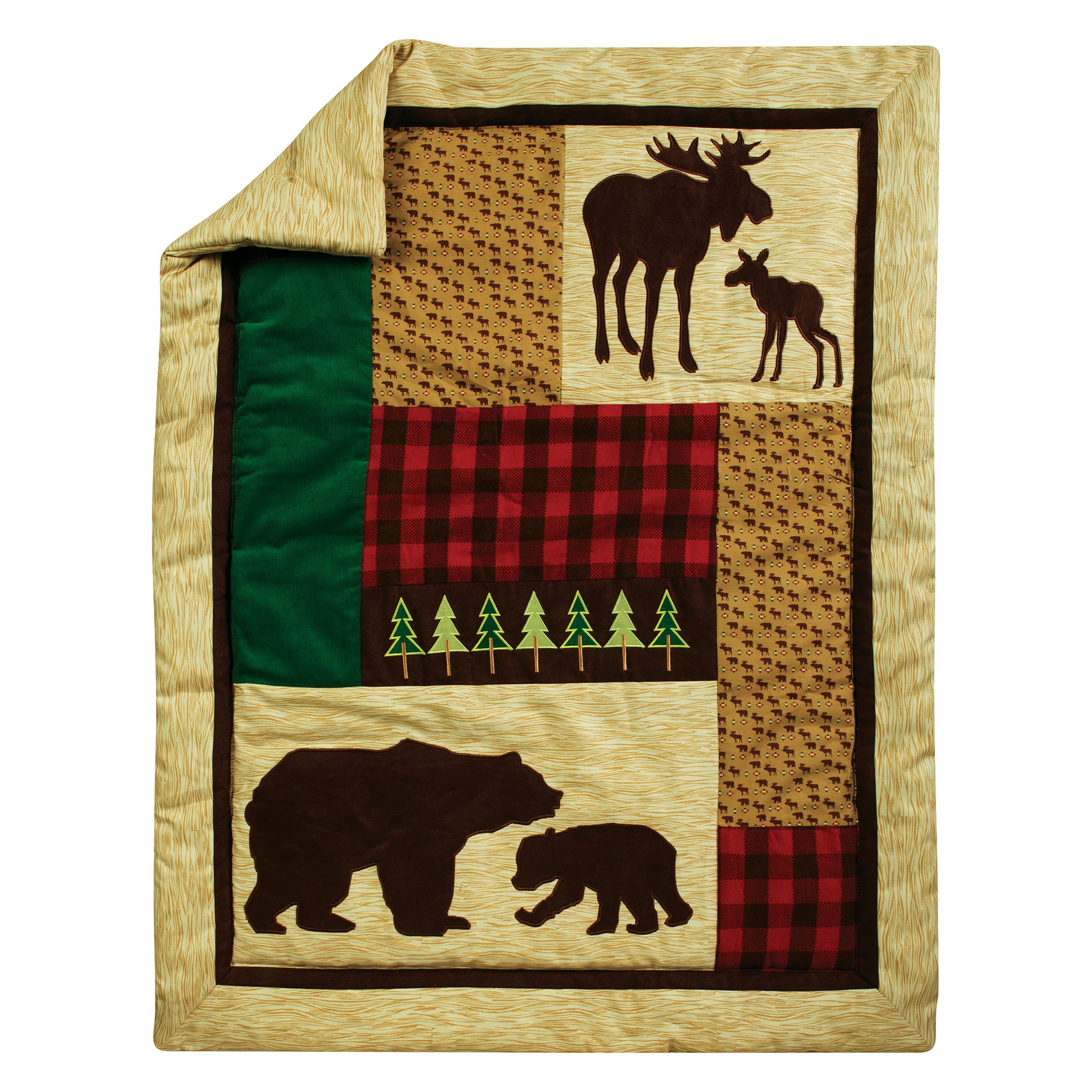 northwoods crib bedding