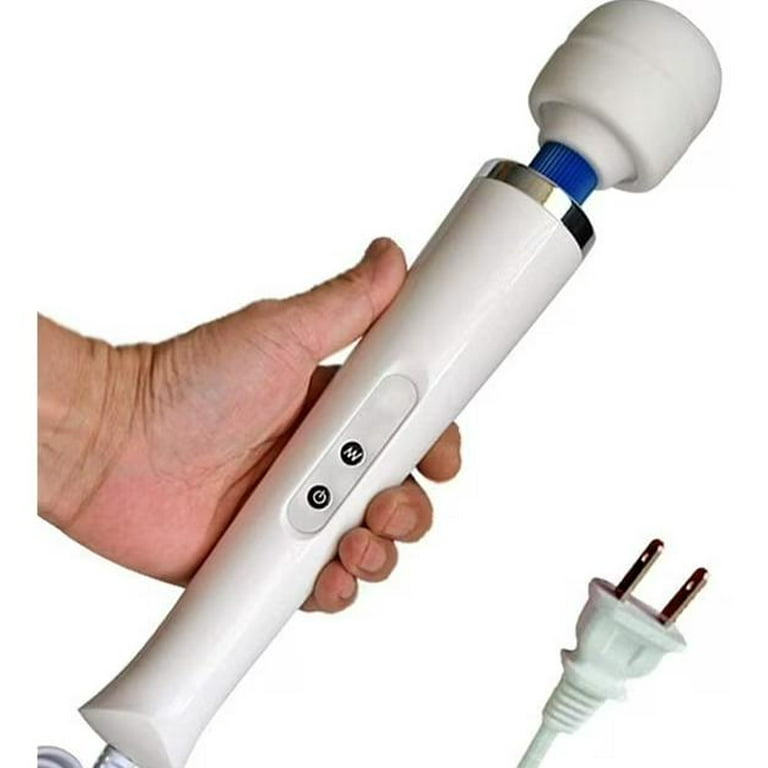 Bexikou Personal Wand Massager, 10 Speed Powerful Vibrations, Silicone  Head, 12.6 Inch, White - Walmart.com