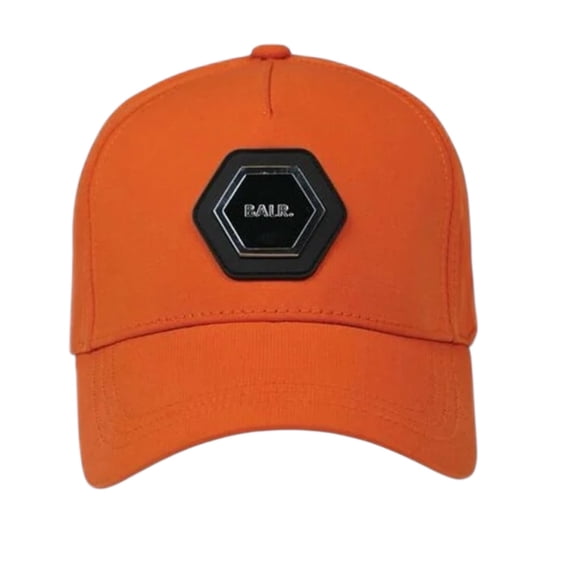 Gorra deportiva BALR Hexline Classic Cap Orange