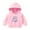 Pink, variant on Lilgiuy Girls Warm Fleece Hooded Pullover Cute Cartoon Graphic Long Sleeve Sweatshirt Tops Toddler Autumn Winter Shirts for Camp Vacation Holiday(Yellow,5-6 Years)
