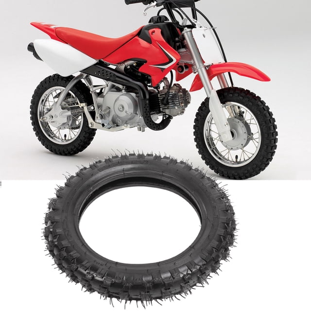 Tire Inner Tube Set, Puncture Resistant Offroad Motorcycle Tyre for 50 70 90 110cc Mini Dirt Pit Bike