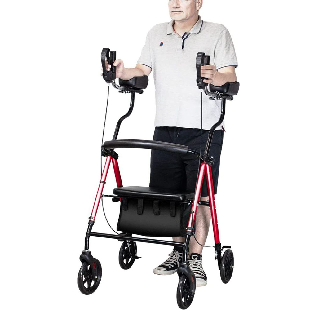 Rollator Walker for SeniorFolding Rollator Walker with Seat and Height