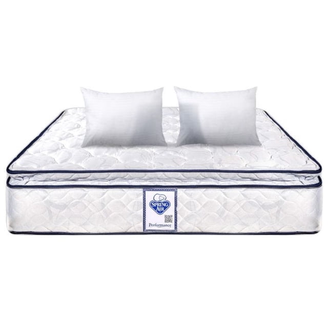 Colchon Queen Size Spring Air City + 2 Almohadas DE REGALO