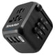 thumbnail image 1 of Adaptador de viaje universal Sharp Worldwide con 3 USB-A y 1 USB-C, 1 of 8