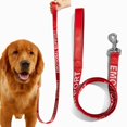 thumbnail image 2 of Typpkmm Small Pet Dogs and Leashes Solid Color Service Dog Emotional Support Jacquard Leash, 2 of 7
