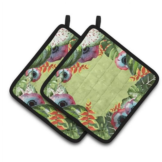 Carolines Treasures CK1698PTHD Tropical Paire de Porte-Pots