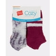 thumbnail image 4 of Hanes Cozy No Show Socks 6-Pack Women's Comfortable Fit Assorted Colors sz 5-9, 4 of 5