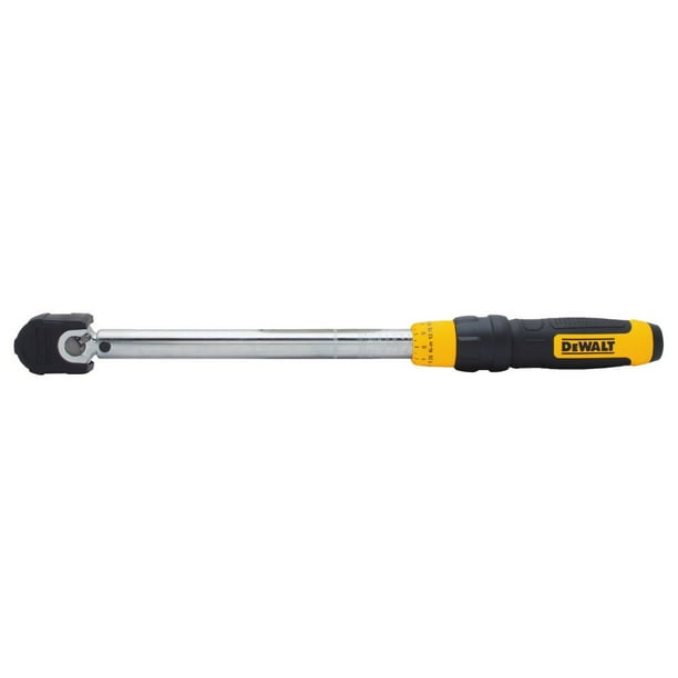 Llave dinamométrica DEWALT DWMT75463 con accionamiento de 3/8 pulgadas Micro Adjust