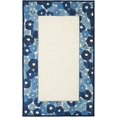 thumbnail image 2 of SAFAVIEH Martha Stewart Poppy Floral Border Area Rug, Azurite Blue, 4' x 6', 2 of 5