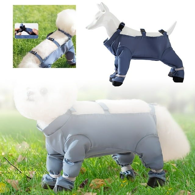 TIELUTT Pyjama Complet avec Jambes Confortable pour Animaux Vêtements pour Chiens Moyens Garçons Vêtements pour Grands Chiens Vêtements pour Animaux de Compagnie pour Petits Chiens Vêtements pour Petits Chiens Vêtements pour Animaux de Compagnie pour Chiens Moyens