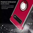 thumbnail image 6 of Windrew Galaxy S10 2019 case, TPU + PC Mixed Double case, Suitable for Galaxy S10 6.1 inch Full Body Heavy Duty Protection 360 Rotating Metal Hidden Ring Bracket (Red), 6 of 7