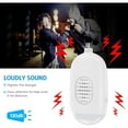 thumbnail image 2 of Safe Personal Alarm Keychain, Rechargeable 130dB Security Alarm Keychain Emergency Self Defense Alarm with LED Light for Kids Women Elderly 2 Packs White, 2 of 8