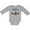 AC-Heather Grey, variant on Inktastic Daddy Football Buddy Boys or Girls Long Sleeve Baby Bodysuit