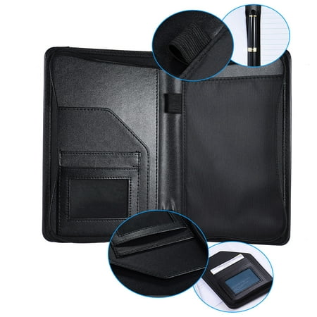 Business Portfolio Portable Padfolio Dossier document Case Organizer A5 ...
