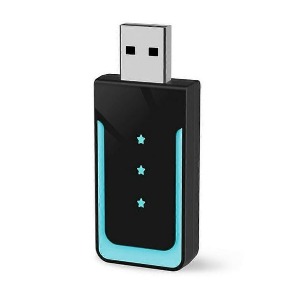Carplay USB Version, Wireless Carplay Wired to Wireless Car Smart Navigation Carplay Box Blue