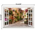 thumbnail image 5 of Pegatinas de pared para ventanas falsas Rose Lane, ventanas de apertura falsa para sala de estar y dormitorio 50cmx70cm, 5 of 5
