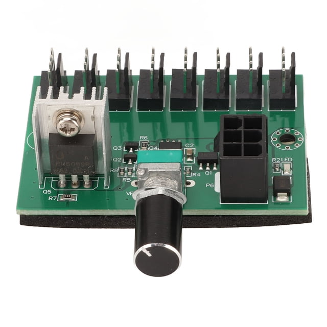 Computer Fan Controller Hub, Fan Splitter Controller Hub NKFV8 1 For Business