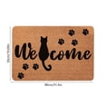 thumbnail image 2 of Cat Doormat Non-Slip, Water Absorbent Soft Velvet Rug 20x31 Inches for Entryway, Front Door, Bathroom, Kitchen Sink Mat, 2 of 5