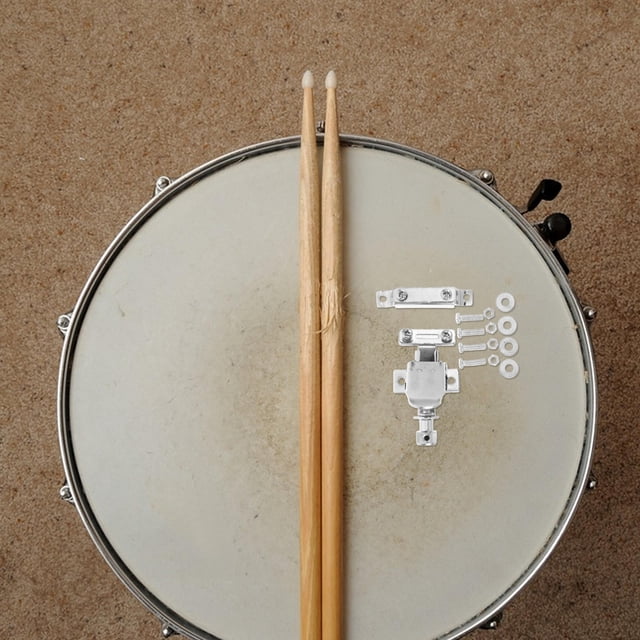 OUNONA Professional Snare Drum Clutch Metal Assembly with Stable Connection Hardware for Stage Performance