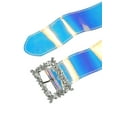 thumbnail image 2 of INSPIRE CHIC Ladies Grommet Clear Waist Belts for Jeans Transparent Belts Pin Buckle, 2 of 4