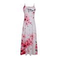 thumbnail image 4 of Summer Dress for Women,Dress for Women,Womens Summer Fashion Printed V-Neck Sleeveless Suspenders Pullover Dress,Womens Summer Dress,Sleeveless Dress for Women, 4 of 5