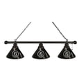 thumbnail image 1 of Holland Bar Stool BL3BKPOWMIA Pow & Mia 3 Shade Pool Billiard Light, Black, 1 of 1