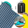 thumbnail image 5 of Bessport Saco De Dormir Invierno | Forro de franela 18 ℉ - 32 ℉ Extremo 3-4 estaciones Clima cálido y fresco Sacos de dormir para adultos Grandes | Ligero, resistente al agua para acampar, hacer mochi, 5 of 5