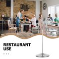 thumbnail image 4 of Porte-ticket Reçu en Acier Inoxydable Fourche à Billets avec Base en Plastique pour Bureau Restaurant Cuisine, 4 of 8