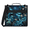 Blue, variant on Jiaoprinted Cute Airplane Zipper 3 D-Ring Binder Bag with Shoulder Strap, Hot Air Balloon Cloud Waterproof Expanding Binder, Multi-Pocket Portfolio Organizer Case