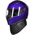 thumbnail image 4 of Casco de moto ILM integral DOT modelo JK313 (M, dorado), 4 of 8