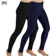 thumbnail image 2 of KBODIU 2PC Womens Yoga Pants, High Waisted Tummy Control Running Legging, Hip Lift Compression Yoga Leggings for Workout with Pockets, Workout Ankle Length Womens Butterluxe Gym Yoga Pants, 2 of 5
