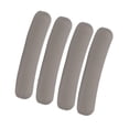 thumbnail image 1 of 4pcs Crutch Underarm Pads Prevent Slipping Soft TPR Replacement Crutch Armpit Cushion Grey, 1 of 4