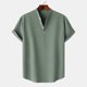 thumbnail image 1 of pstuiky camisetas de hombre, Camisa hawaiana informal de manga corta con cuello alto y botones para hombre ropa de hombre xxl, 1 of 6