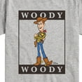 thumbnail image 3 of Toy Story 4 - Type Block Woody - Toddler & Youth Short Sleeve Graphic T-Shirt, 3 of 5