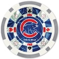thumbnail image 3 of MasterPieces Casino Style 20 Piece 11.5 Gram Poker Chip Set MLB Chicago Cubs Silver Edition, 3 of 3