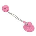 thumbnail image 3 of Juguete masticable con ventosa para perros, bola de cuerda con ventosa esférica para perros, color rosa, 3 of 14