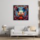 thumbnail image 3 of Hilo Algodón Bordado Punto Cruz Mickey Con Vidrieras 11CT 50x50cm, 3 of 9