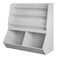 thumbnail image 2 of RealRooms Jocelyn Kids Book and Toy Storage, Dove Gray, 2 of 8