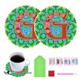 thumbnail image 1 of Posavasos Diamante Con Taladro Colorido para Adultos Y Suministros Regalo Principiantes, 1 of 7