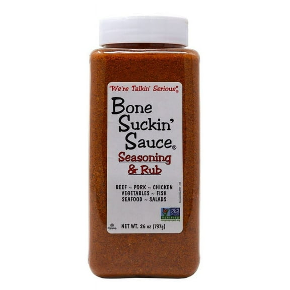 Bone Suckin Sauce Bone Suckin Original Seasoning and Rub, 26 Ounce