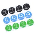 thumbnail image 1 of CHICHUMID 12Pcs Portable Trash Recycling Stickers with Clear Symbols for Convenient Waste Sorting Outdoors, 1 of 6